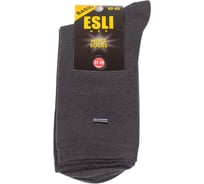 Мужские носки ESLI basic 21с-192спе, 43-45, темно-серый 1001332090040017158