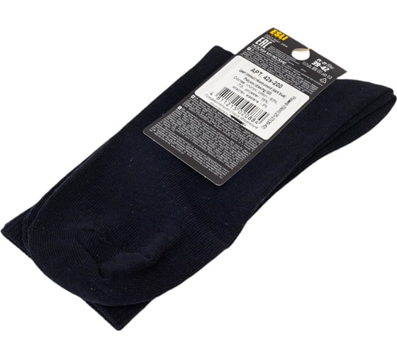 Мужские носки ESLI 42s-200, р.25-27, 000 темно-синий 1001331520100480000