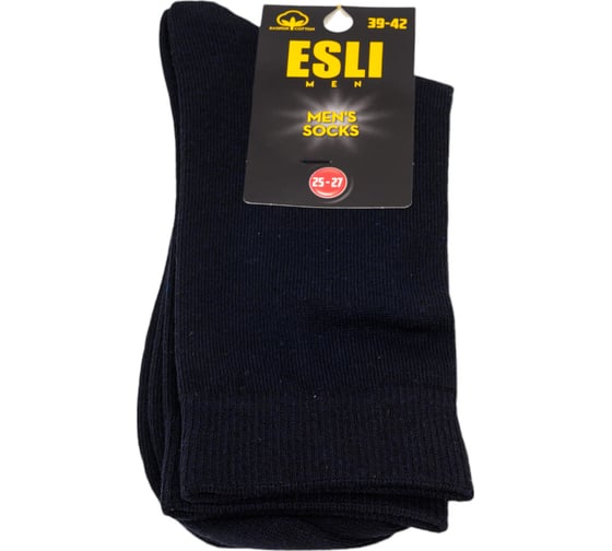 Мужские носки ESLI 42s-200, р.25-27, 000 темно-синий 1001331520100480000