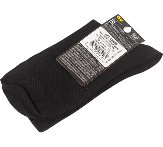 Мужские носки ESLI 42s-200, р.25-27, 000 чёрный 1001331520101279000