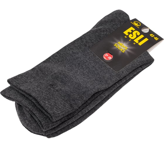 Мужские носки ESLI 42s-200, р.27-29, 000 темно-серый 1001331520040373000