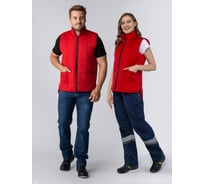 Универсальный утепленный жилет Факел красный, р.48-50 87468986.002