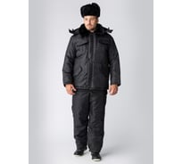 Зимняя куртка Факел Охранник черная, р.56-58, рост 182-188 50786000.011