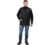 Утеплённый жилет ГК Спецобъединение чёрный, размер 96-100 Жил 301/ 96