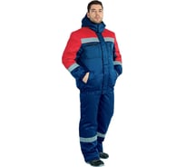 Утепленный костюм ГК Спецобъединение БАЙКАЛ темно-синий/красный, размер 96-100, рост 170-176 Кос 311/ 96/170