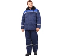 Костюм зимний ГК Спецобъединение темно-синий/василёк, р. 96-100, рост 194-200 Кос 306/ 96/194