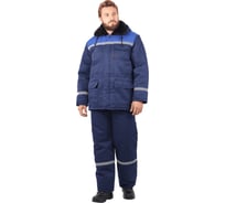 Костюм зимний ГК Спецобъединение темно-синий/василёк, р. 112-116, рост 170-176 Кос 306/112/170