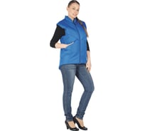 Женский утепленный жилет ГК Спецобъединение АКВАМАРИН василёк, р. 112-116 Жил 616/112