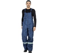 Утеплённый полукомбинезон ГК Спецобъединение РАЙТ темно-синий, р.120-124, рост 170-176 Ком 005/120/170