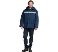 Утеплённая куртка ГК Спецобъединение ЕВРОТЕЛОГРЕЙКА темно-синяя, р.104-108, рост 170-176 Кур 308/104/170