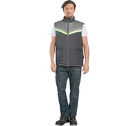 Утепленный жилет ГК Спецобъединение ВЬЮГА темно-серый/серый, р.112-116 Жил 415/112