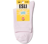 Хлопковые женские носки ESLI 19с-148спе, р. 23-25, 000 светло-розовый ESLI 1001321170030022000