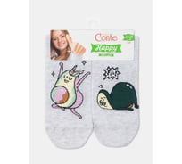 Женские хлопковые носки Conte elegan t happy 18с-227сп, р.23-25, 385 светло-серый 1001320870030154385