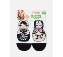 Женские хлопковые носки Conte elegan t happy 17с-21сп, р.23-25, 356 белый 1001320560030015356