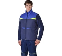 Утепленный мужской жилет ФАКЕЛ PROFLINE BASE темно-синий/васильковый, размер 44-46 87468742.001