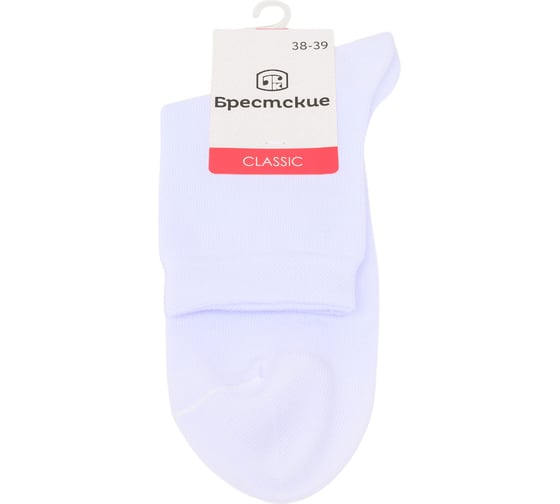 Женские носки Брестские 1100 CLASSIC, р.25, 000 белый 10913503012000