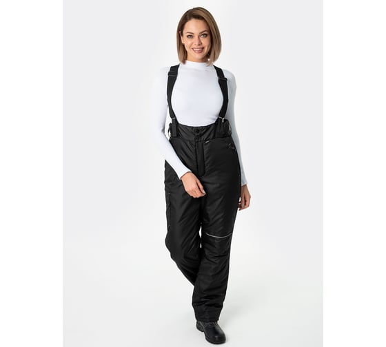 Утепленные брюки с подтяжками ООО ГУП Бисер Мега, размер 44-46/170-176 4640100806773 1