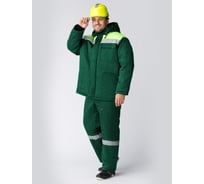 Зимний костюм Факел Партнер NEW, зеленый/лимон, р.64-66, рост 182-188 87469199.012