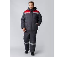 Зимний костюм Факел Партнер NEW, темно-серый/красный, р.44-46, рост 182-188 87469198.002