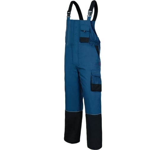 Утепленный полукомбинезон LAHTI PRO сине-черный, р. 3XL L4110106