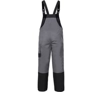 Утепленный полукомбинезон LAHTI PRO серо-черный, р. 3XL L4110806