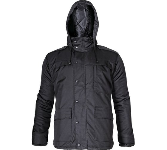 Утепленная куртка LAHTI PRO Oxford черная, р. 2XL L4091505