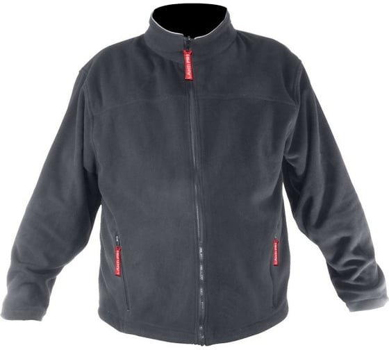 Утепленная рабочая куртка LAHTI PRO серо-черная, р. 2XL LPKZ22XL