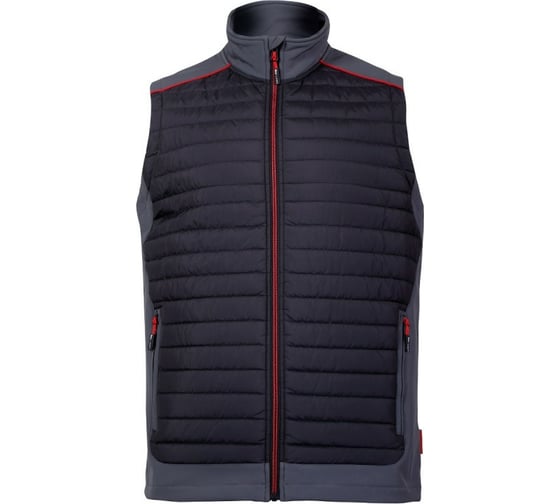 Утепленный жилет LAHTI PRO размер 3XL, cеро-черный L4130706