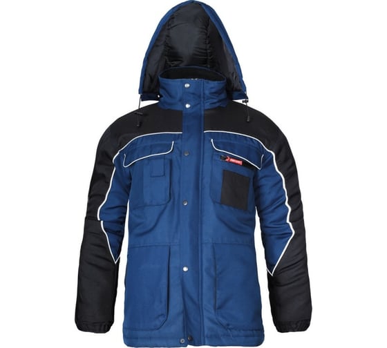 Утепленная рабочая куртка LAHTI PRO сине-черная, р. 3XL LPKZ13XL