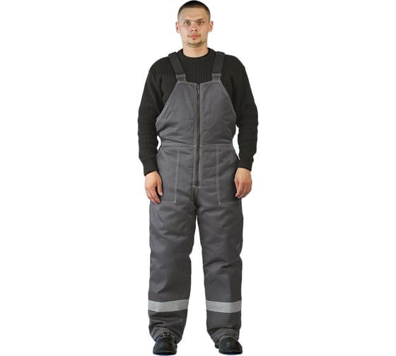 Зимний костюм URSUS ВЬЮГА темно-серый/красный КОС801-333; 48-50, 182-188