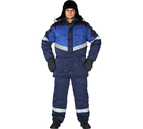 Зимний костюм URSUS ВЕКТОР-УЛЬТРА темно-синий КОС582-002; 48-50, 182-188
