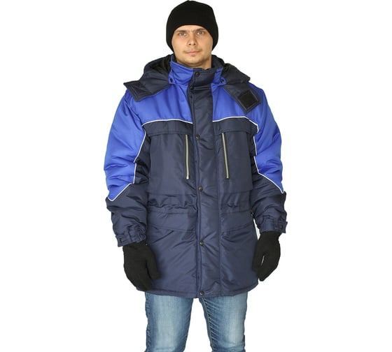 Зимняя куртка URSUS ФРИСТАЙЛ темно-синий/василек, КУР550-002; 60-62, 182-188