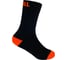 Водонепроницаемые детские носки DexShell Ultra Thin Children Socks, р. M/18-20 см, черный/оранжевый DS543BLKM 1