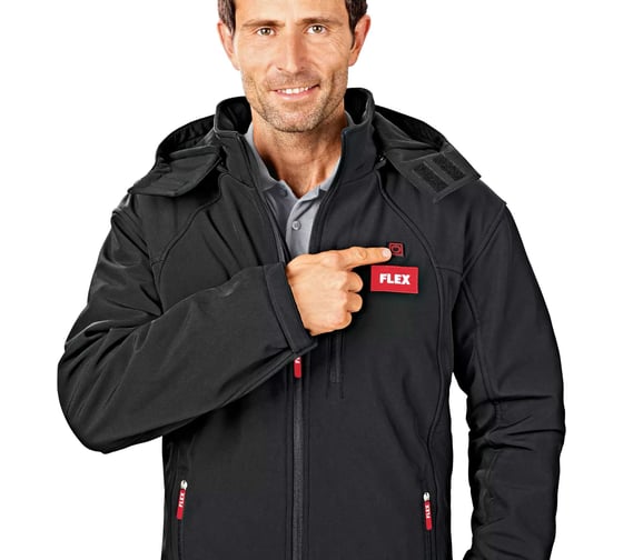 Аккумуляторная куртка теплая с подогревом FLEX TJ 10.8/18.0 XL 423173