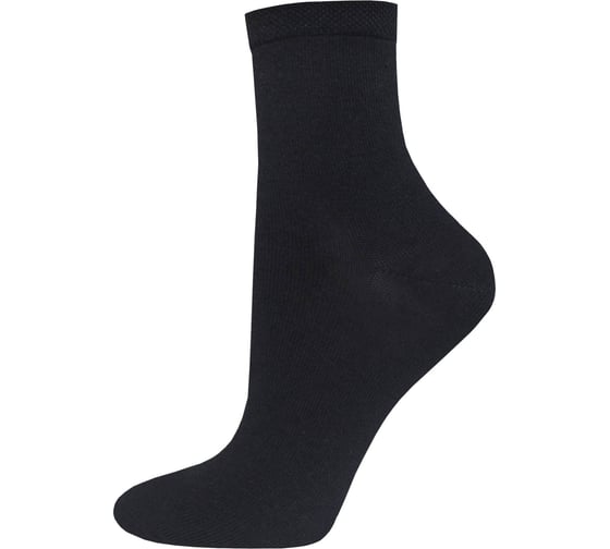 Женские носки БРЕСТСКИЕ 1232 basic, р.23, 000 черный 10938902024000