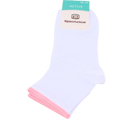 Женские носки БРЕСТСКИЕ 1302 active, р.25, 028 белые 10920003012028