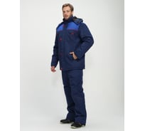 Зимний костюм с брюками Факел Фаворит-1, темно-синий/васильковый, р.64-66, рост 182-188 87477158.012