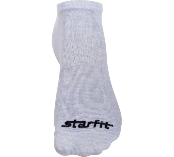 Низкие носки STARFIT SW-205, голубой меланж/светло-серый меланж, 2 пары УТ-00014183