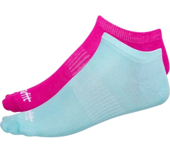 Низкие носки STARFIT SW-205, мятный/фуксия, 2 пары УТ-00014181 1