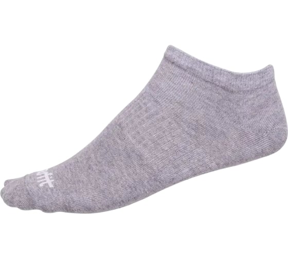 Низкие носки STARFIT SW-205, розовый меланж/светло-серый меланж, 2 пары УТ-00014180