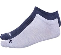 Низкие носки STARFIT SW-205, голубой меланж/синий меланж, 2 пары УТ-00014182