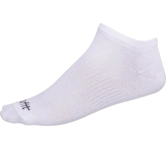 Низкие носки STARFIT SW-205, белый/светло-серый меланж, 2 пары УТ-00014184