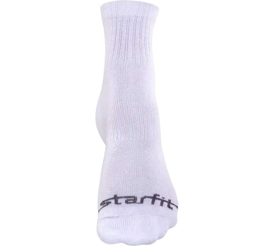 Средние носки STARFIT c амортизацией SW-208, белый, 2 пары УТ-00014698