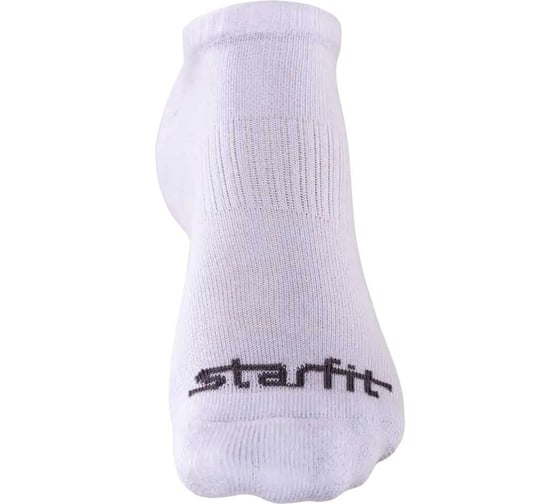 Низкие носки STARFIT c амортизацией SW-207, белый, 2 пары УТ-00014696