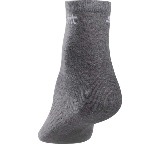 Средние носки STARFIT SW-206, серый меланж/черный, 2 пары УТ-00014188