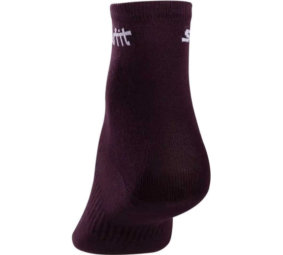 Средние носки STARFIT SW-206, бордовый/светло-розовый, 2 пары УТ-00014185