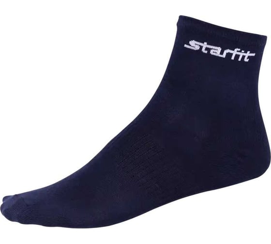 Средние носки STARFIT SW-206, темно-синий/синий меланж, 2 пары УТ-00014187