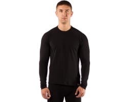 Мужская футболка Lasting Atar шерсть, 160, черный, L Atar9090L