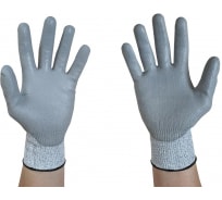 Перчатки для защиты от порезов SCAFFA DY110DG-PU размер 10 00-00011906
