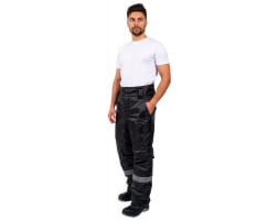 Зимние мужские брюки ФАКЕЛ Стандарт, черный, 52-54; 182-188 87472334.006